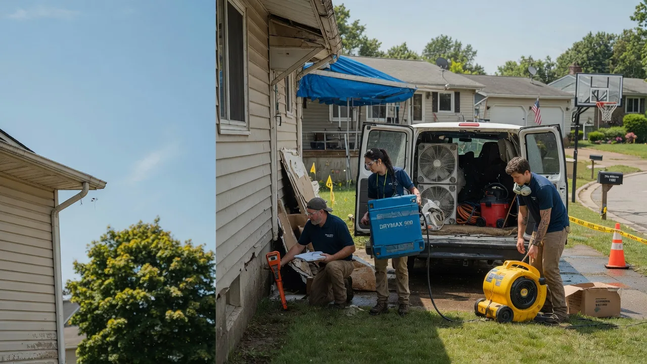 Ceiling Leak Cleanup in Richland Center, WI near me