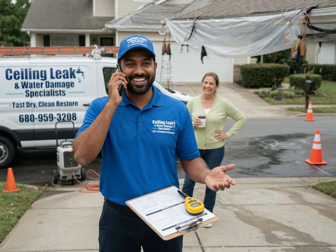Ceiling Leak Cleanup Richland Center, WI FAQs